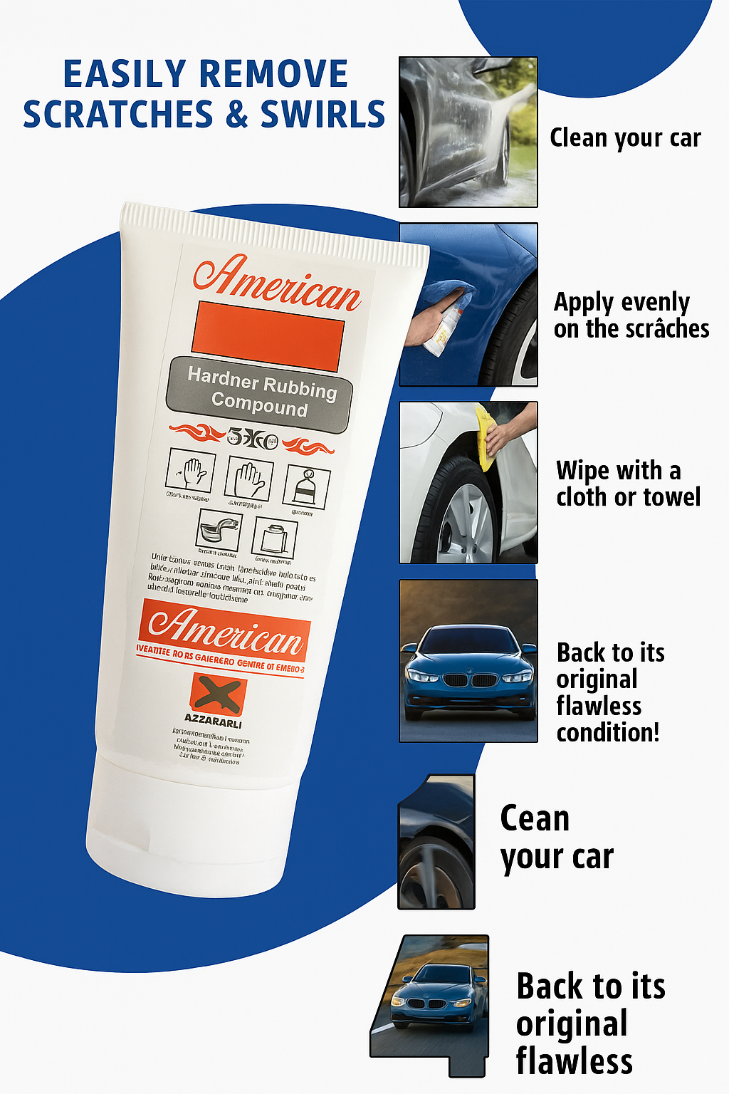 Car Scratch Removal Kit