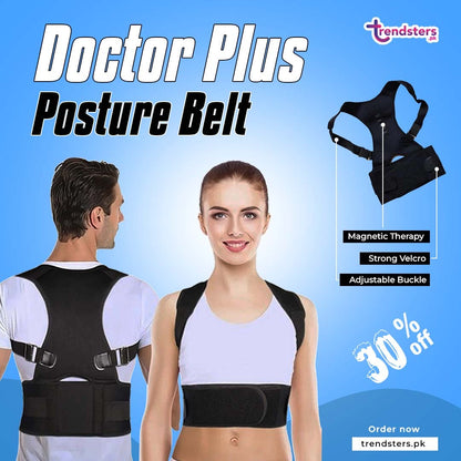 𝗗𝗼𝗰𝘁𝗼𝗿 𝗣𝗹𝘂𝘀 𝗣𝗼𝘀𝘁𝘂𝗿𝗲 𝗕𝗲𝗹𝘁
